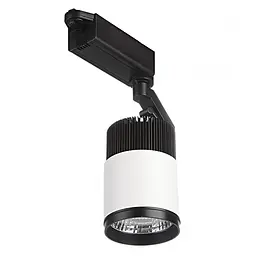 Світильник трековий поворотний LED 405/20W CW COB WH/BK Brille 32-039 - мініатюра 6