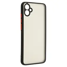 Чехол-накладка для Samsung Galaxy A04e (A042)/M04 (M045)/F04, Frosted Matte, черный, противоударный чехол с защитой всего корпуса, термополиуретан TPU + поликарбонат PC, ArmorStandart (ARM66701)