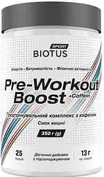 Передтренувальний комплекс Biotus Pre-workout Boost 350 г вишня