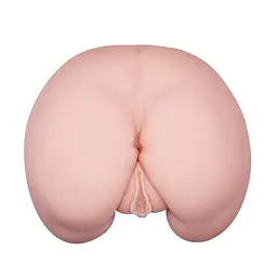 Реалістичний мастурбатор Crazy Bull Realistic Vagina and Ass тілесний - мініатюра 4