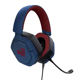 Гарнітура Trust GXT492SM Carus Superman edition, 3.5мм, синій - мініатюра 4