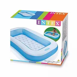 Басейн дитячий Intex 166 х 100 х 25 см  блакитний - мініатюра 2