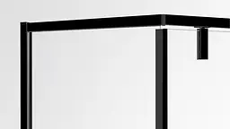 Душова кабіна Eger A Lany 90x90 п'ятикутна з піддоном 599-552 Black - мініатюра 5