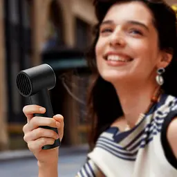 Вентилятор ACEFAST YF1 1800 mAh LED-дисплей mini handheld fan Black - мініатюра 5