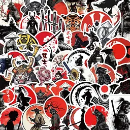 Стікерпак GeekLand Samurai 50 штук - мініатюра 3