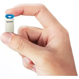 USB флеш накопичувач Apacer 64GB AH111 Blue USB 2.0 (AP64GAH111U-1) - мініатюра 5