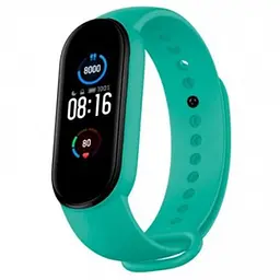 Ремінець силіконовий для Xiaomi MI Band 5 [Mint] [48712]