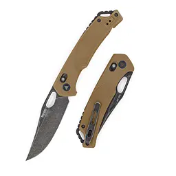 Ніж складаний SRM Retriever 9201-GW, коричневий - мініатюра 5