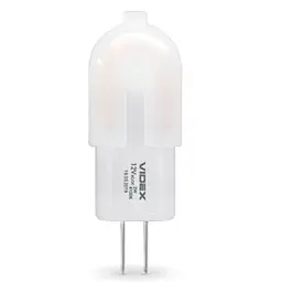 Лампочка Videx G4C 12V 2W G4 4100K (VL-G4C-02124) - мініатюра 2