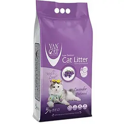 Бентонітовий наповнювач VanCat Lavender для туалету 5 кг (55448)