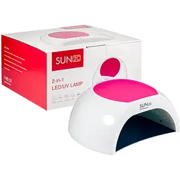 Лампа для сушіння гель-лаку SUN 2C UV+LED з таймером і сенсорним датчиком руху 48 Вт Білий