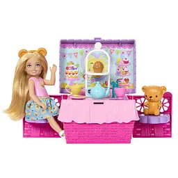 Ігровий набір Barbie Club Chelsea Чайна вечірка з лялькою Челсі (JJB40) - мініатюра 2