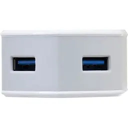 Зарядний пристрій INKAX CD-18 Travel charger + Lightning cable 2USB 2.1A White - мініатюра 4
