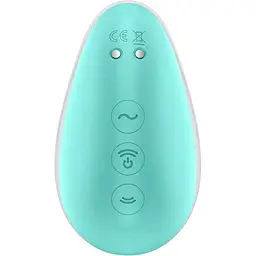 Вакуумний стимулятор з вібрацією Satisfyer Pixie Dust Mint/Pink - мініатюра 5
