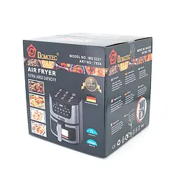 Аерофритюрка DOMOTEC MS3221, 3500Вт, 7л, Box - мініатюра 2