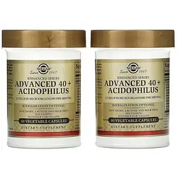 Пробіотики Solgar Acidophilus 40+ Advanced 120 капсул - мініатюра 2