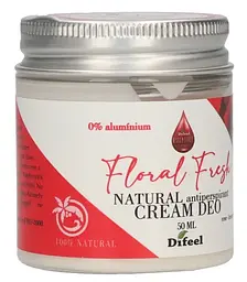 Дезодорант-крем Difeel Floral Fresh 50 мл - мініатюра 3