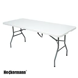 Стіл складаний переносний Heckermann 240х74×74 White (Z240) - мініатюра 3