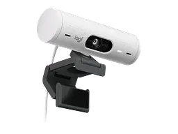 Веб-камера Logitech Brio 500 Off White (960-001428) - мініатюра 4