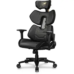 Ігрове крісло Cougar TERMINATOR ELITE Black Gold (TERMINATOR ELITE GOLD) - мініатюра 3