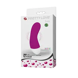 Wibrator Pretty Love Ian, 12 cm (fioletowy) - мініатюра 10