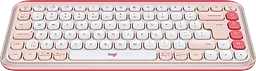 Клавіатура бездротова Logitech Pop Icon Keys Rose (920-013073)