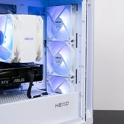 Комп'ютер HEXO Gaming TwinFront Pro (HGP-TF7500FN507-D532S1TWH) White / AMD Ryzen 5 7500F (3.7-5.0), 6 ядер / NVIDIA GeForce RTX 5070 / 32 ГБ (DDR5) / 1024 ГБ (SSD) - мініатюра 10