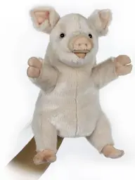 М'яка іграшка на руку Hansa Свинка Puppet Hansa, 25 см