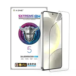 Захисна плівка Samsung S926 Galaxy S24+ з чорною рамкою, протиударна, 8H, Extreme Shock Eliminator, 5th Generation X-One