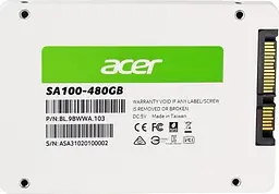 Твердотільний накопичувач SSD Acer 480Gb teh0023772 - мініатюра 2