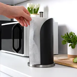 Тримач для паперових рушників МВМ My Home, чорний (KP-23 SS/BLACK) - мініатюра 8