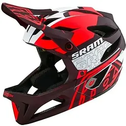 Велошолом Troy Lee Designs Stage Helmet Sram Red XL/XXL (1106-115538005)