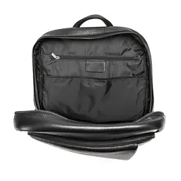 Шкіряний чорний рюкзак Tiding Bag A25F-8528-3A - мініатюра 10