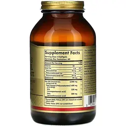 Концентрат риб'ячого жиру Solgar Omega-3 Fish Oil Concentrate 2000 мг 120 желатинових капсул - мініатюра 2