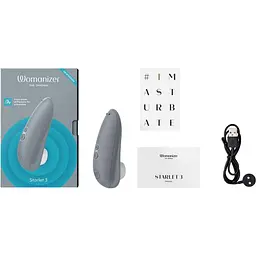 Вакуумний стимулятор Womanizer Starlet 3 Grey (SO8742) [108455] - мініатюра 4