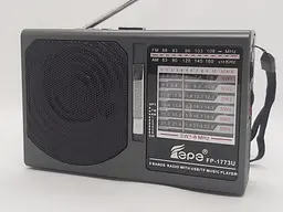 Портативний радіоприймач колонка FP 1773U (USB FM) - мініатюра 2