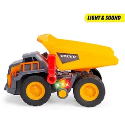 Самоскид Dickie Toys Вольво. Будівельна сила зі звуковими та світловими ефектами 30 см (3725013) - мініатюра 5