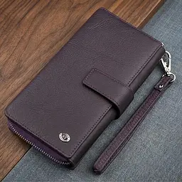 Гаманець жіночий ST Leather 18455 (ST228) зручний фіолетовий
