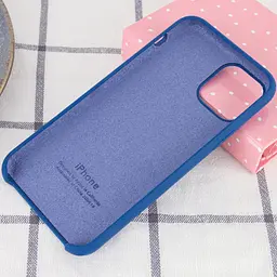 Чохол Silicone Case AA для Apple iPhone 11 Pro 5.8" Синій / Navy Blue - мініатюра 3