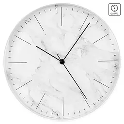 Настінний годинник Technoline 635205 White Marble (635205) - мініатюра 2