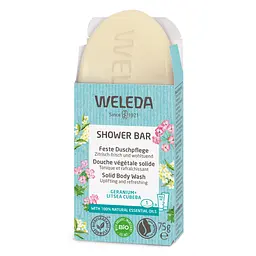 Твердий арома-бар для душу Weleda Герань та Літсеа Кубеба, 75 г (006247X9) - мініатюра 3