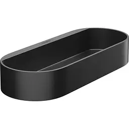 Полиця Hansgrohe WallStoris 25.0x16.9x3.9 см Matt Black 27913670, Чорний матовий