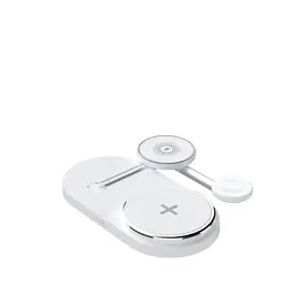 Зарядний пристрій Armorstandart Wireless Charging H101 3 in 1 Magnetic White (ARM78102) - мініатюра 3