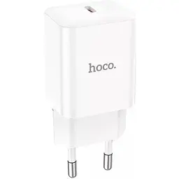 Мережевий зарядний пристрій Hoco N27 Innovative 20W USB-C White [93096] - мініатюра 3