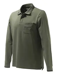 Поло Beretta Airmesh Polo LS M Темно-оливковий