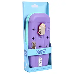 Пенал шкільний з силіконовою панеллю Yes Pusheen Summer PHS-4 - мініатюра 3