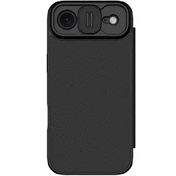 Шкіряний чохол-книжка Nillkin Qin Pro Camshield для Apple iPhone 17 Air (6.5) Black - мініатюра 3
