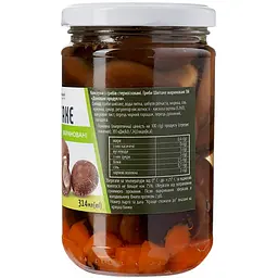 Шиїтаке мариновані Домашні продукти  314 мл - мініатюра 2