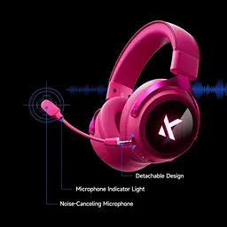 Ігрові навушники MCHOSE X9 Rose Red (MC-X9-3) - мініатюра 2
