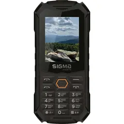 Мобільний телефон Sigma X-treme PV68 Black Orange (4827798738221) - мініатюра 2